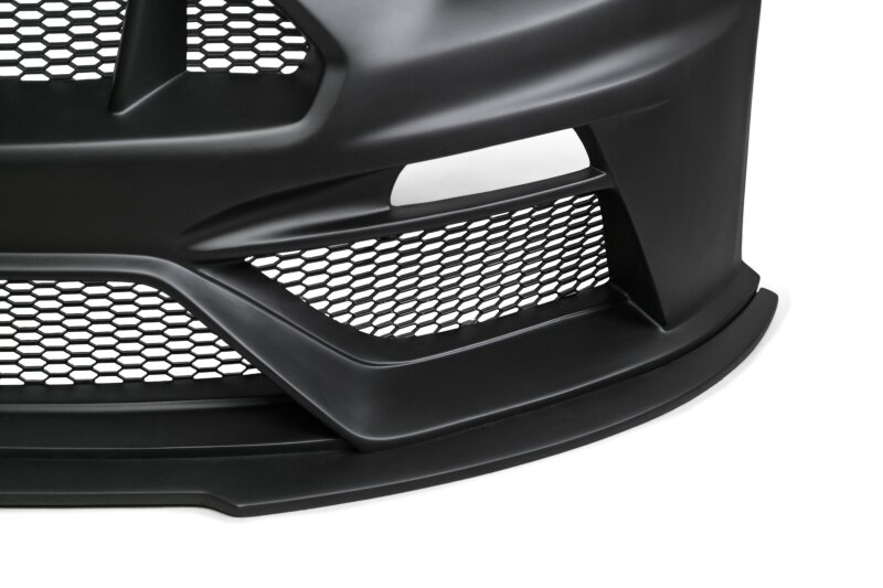 Ford Mustang Front Bumper - Anderson Composites - Type-TT Fiberglass - Matte Black - `15-`17